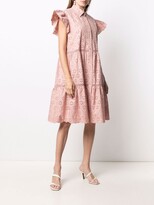 Thumbnail for your product : P.A.R.O.S.H. Broderie-Anglaise Shirt Dress
