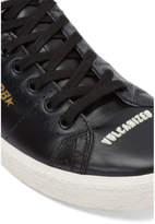 Thumbnail for your product : Golden Goose Black Vulcanized Tennis Sneakers