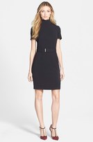 Thumbnail for your product : Anne Klein Mock Neck Sheath Dress