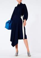 Thumbnail for your product : Tibi Lightweight Ponte Funnel Neck Sculpted Top