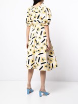 Thumbnail for your product : REJINA PYO Maggie floral print midi dress