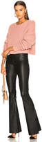 Thumbnail for your product : Sablyn Meri Leather Bell Bottoms
