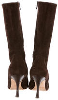 Thumbnail for your product : Manolo Blahnik Suede Boots