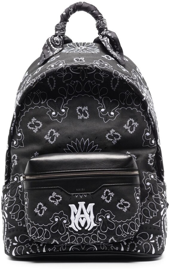 Amiri Bandana print backpack ShopStyle