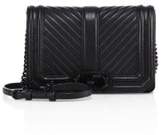 Thumbnail for your product : Rebecca Minkoff Small Love Chevron Quilted Leather Crossbody Bag