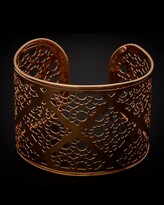 Thumbnail for your product : Italian Gold 14K Filigree Cuff Bangle Bracelet