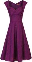 Thumbnail for your product : Jolie Moi Crossover Bust Lace Prom Dress