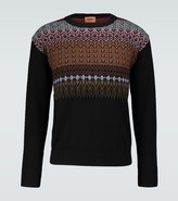 Thumbnail for your product : Missoni Crewneck knitted wool sweater