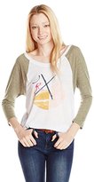 Thumbnail for your product : Roxy Juniors Long-Sleeve Graphic Baseball Tee