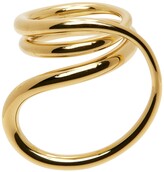 Thumbnail for your product : Charlotte Chesnais Gold Round Trip Ring