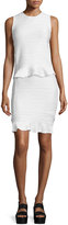 Thumbnail for your product : Opening Ceremony Wavy Stripe Pencil Skirt, White