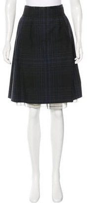 Louis Vuitton Wool Knee-Length Skirt
