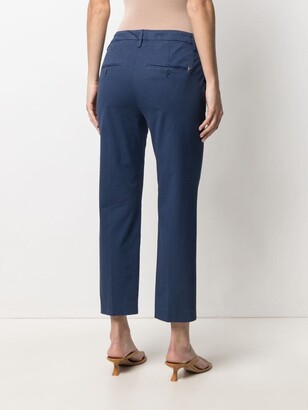 Dondup Mid-Rise Cropped Chino Trousers