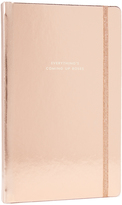 Thumbnail for your product : Kate Spade Everythings Coming Up Roses Large Notebook