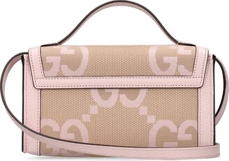 Gucci Padlock Jumbo GG Mini Bag in Pink