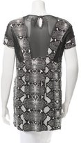 Thumbnail for your product : Pierre Balmain Printed Oversize T-Shirt