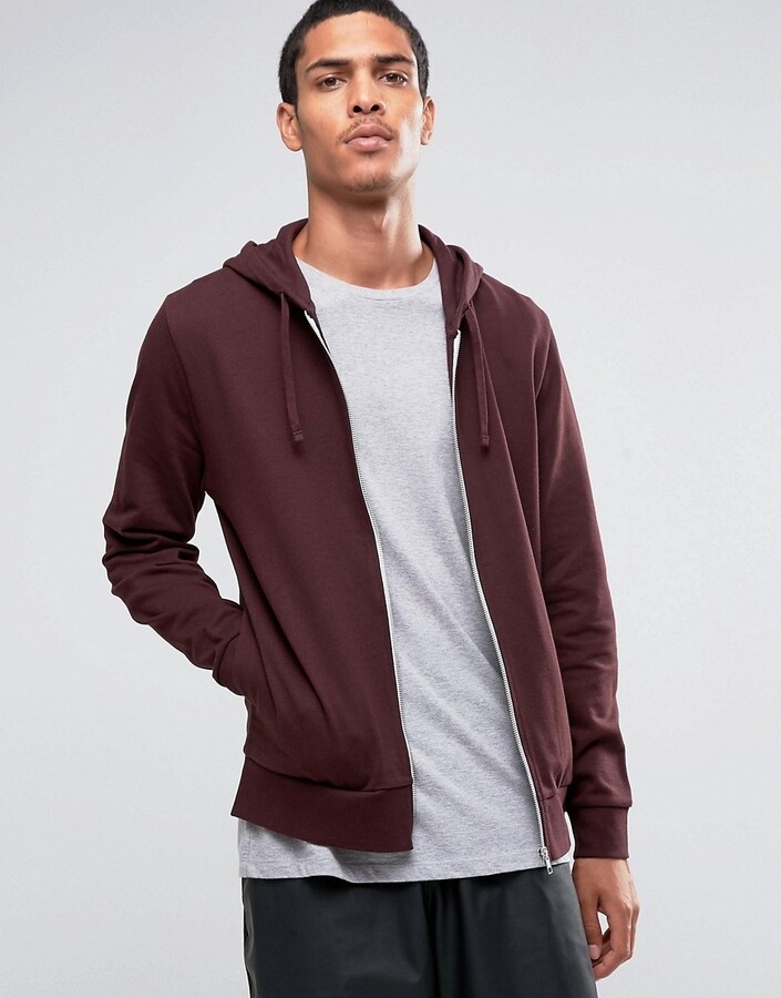 Men Burgundy Hoodie | Shop the world's largest collection of fashion |  ShopStyle