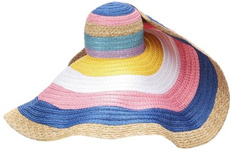 Missoni Mare Striped straw hat