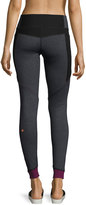 Thumbnail for your product : Vimmia Foundation Athletic Leggings, Heather Charcoal/Black
