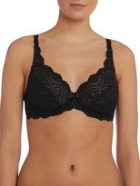 Thumbnail for your product : Playtex Flower lace underwire bra