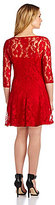 Thumbnail for your product : Peter Nygard Petite Lace A-Line Dress