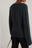 Thumbnail for your product : Arch4 + Net Sustain Blue Bird Cashmere Cardigan - Gray