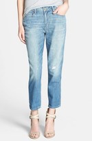 Thumbnail for your product : Paige Denim 'Callie' High Rise Distressed Boyfriend Jeans (Sunbaked)