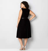 Thumbnail for your product : Avenue Velvet Fit and Flare Dress