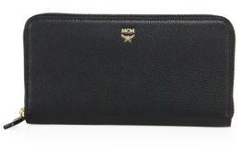 MCM Milla Large Leather Zip-Around Wallet