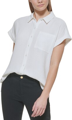 Short Sleeve White Button Down Shirt | Shop the world's largest 