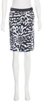 Thumbnail for your product : Just Cavalli Printed Knee-Length Skirt