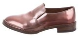 Thumbnail for your product : Brunello Cucinelli Metallic Round-Toe Loafers
