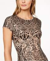 Thumbnail for your product : Betsy & Adam Sequined Sheath Dress