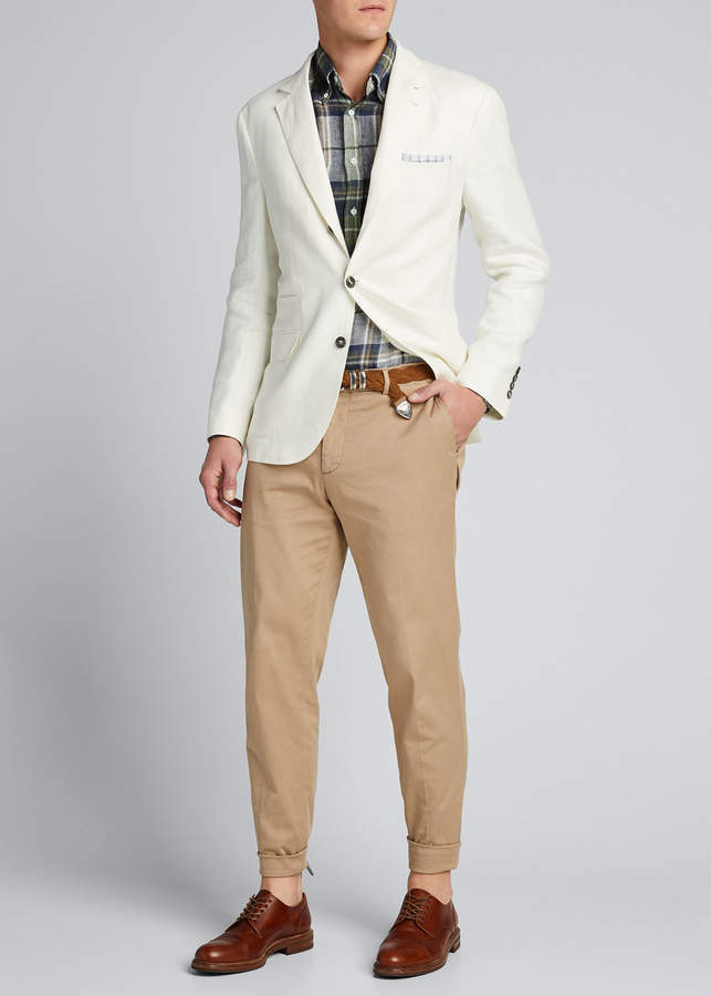linen sports jacket