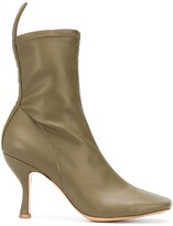 Thumbnail for your product : Gia Borghini Soraya square-toe ankle boots