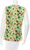 Thumbnail for your product : Dolce & Gabbana Embellished Mesh Top