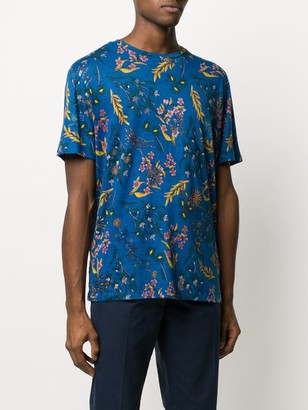 Etro paisley-print linen T-shirt