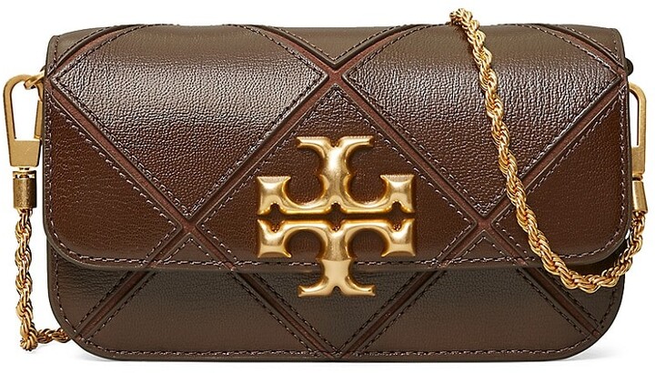 Tory Burch Eleanor Diamond Quilted Phone Crossbody Bag - ShopStyle