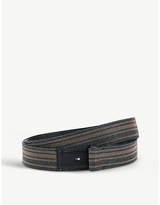 Brunello Cucinelli Bead-embellished leather belt