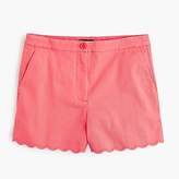 Thumbnail for your product : J.Crew 4" Chino Short With Scalloped Hem