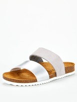 Thumbnail for your product : Office Oslo Flat Sandal - Light Grey