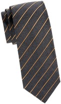 Thumbnail for your product : Isaia Retro Stripe Silk Tie