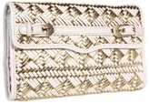 Thumbnail for your product : Rebecca Minkoff Buckled Clutch (White/Gold) - Bags and Luggage
