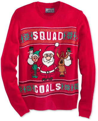 American Rag Men's Christmas Squad Goals Sweater, Only at Macy's