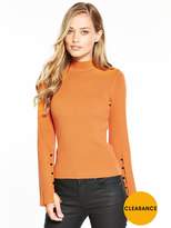 Thumbnail for your product : Karen Millen Fluted Sleeve Knitted Jumper