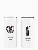 Thumbnail for your product : Kate Spade Cause a stir Salt & Pepper Set