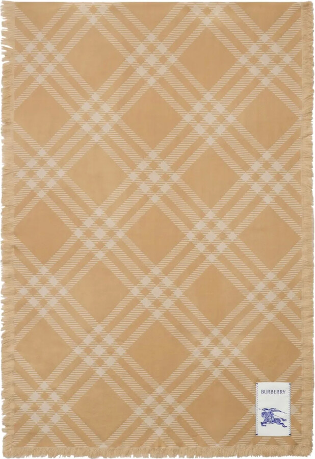Burberry Wide Check-Print Scarf