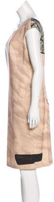 Akris Punto Printed Knee-Length Dress
