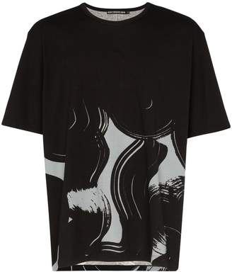 Issey Miyake abstract print T-shirt