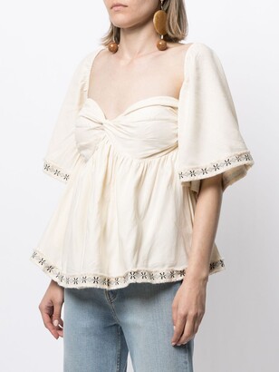 We Are Kindred Allegra bustier blouse